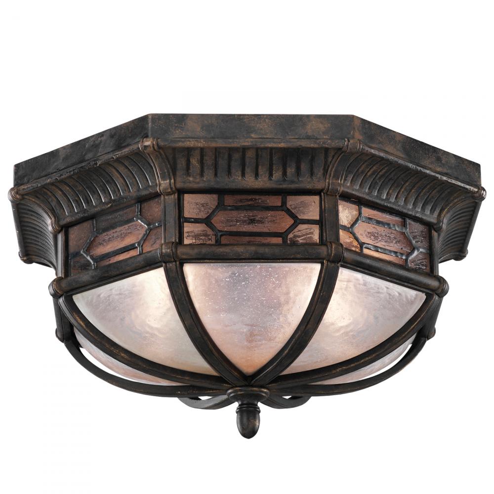 Devonshire 16"W Outdoor Flush Mount