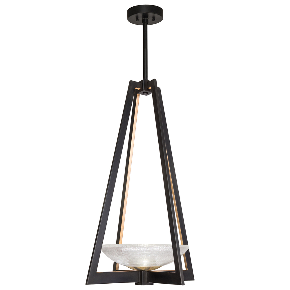 Delphi 17.5"W Square Pendant