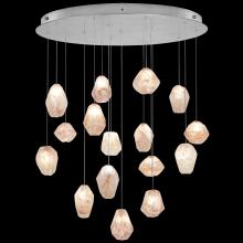 Fine Art Handcrafted Lighting 862840-14LD - Natural Inspirations 32"W Round Pendant